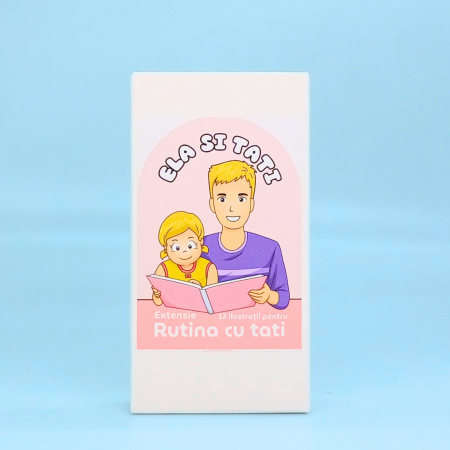 Rutinel - Calendarul interactiv al Rutinei - Extensie Ela si Tati - Fete