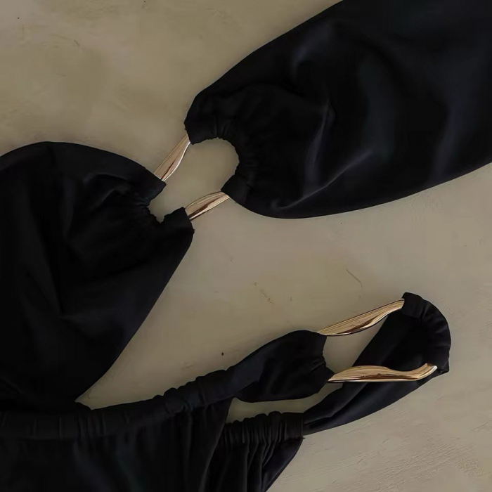 Costum de baie 2 piese negru Bryony [10]