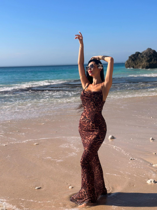 Leopard Beach Dress [2]