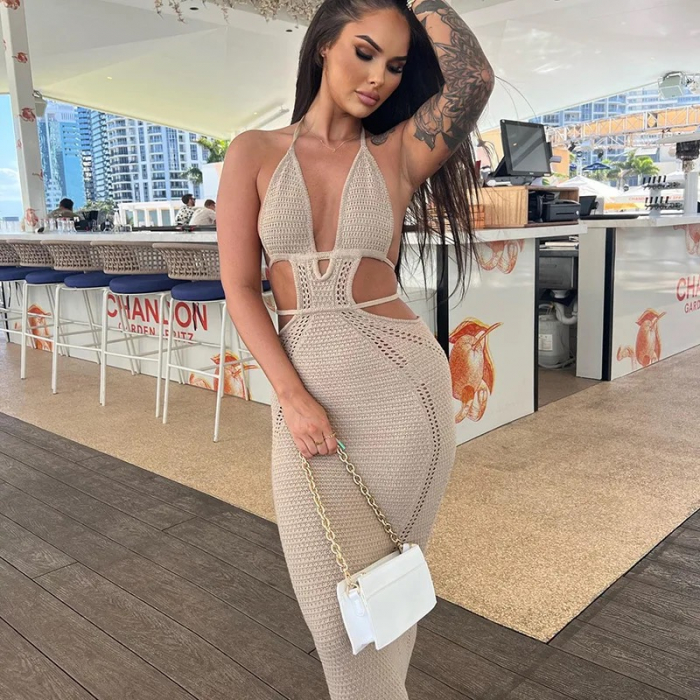 Rochie de plaja crosetata Zaysha [5]