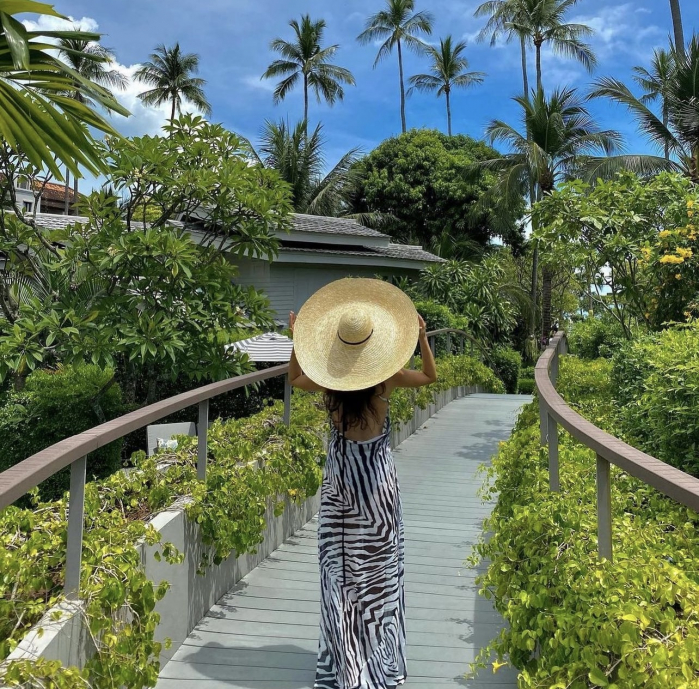 Zebra Beach Dress [8]