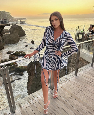 Blend Zebra Dress [6]