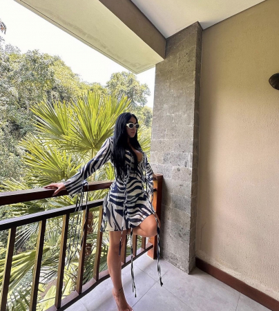 Blend Zebra Dress [4]