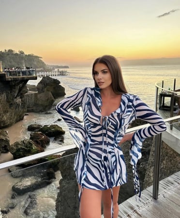 Rochii/Seturi - Blend Zebra Dress