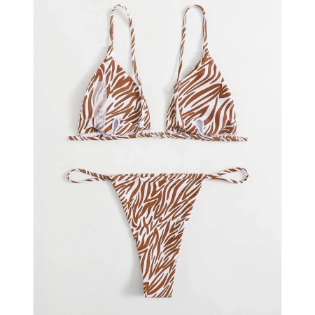 Brown&White Bikini [1]