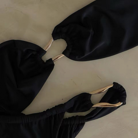 Costum de baie 2 piese negru Bryony [9]