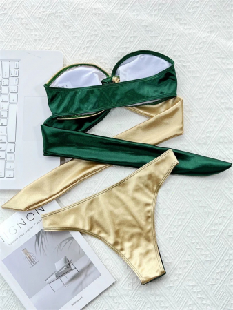 Costum de baie 2 piese sidefat Annisa [3]