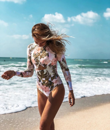 Floral Print Scuba [6]
