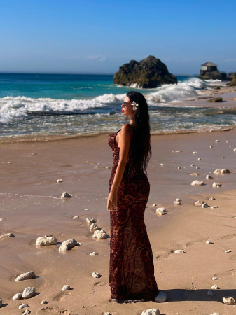 Leopard Beach Dress [2]