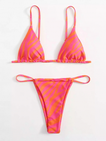 Costume de baie - Pink&Orange Bikini