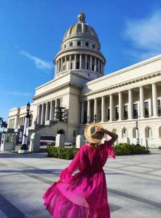 Rochie de plaja Pink [2]