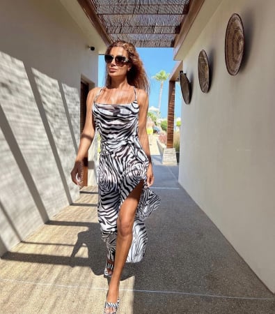 Rochii/Seturi - Zebra Beach Dress