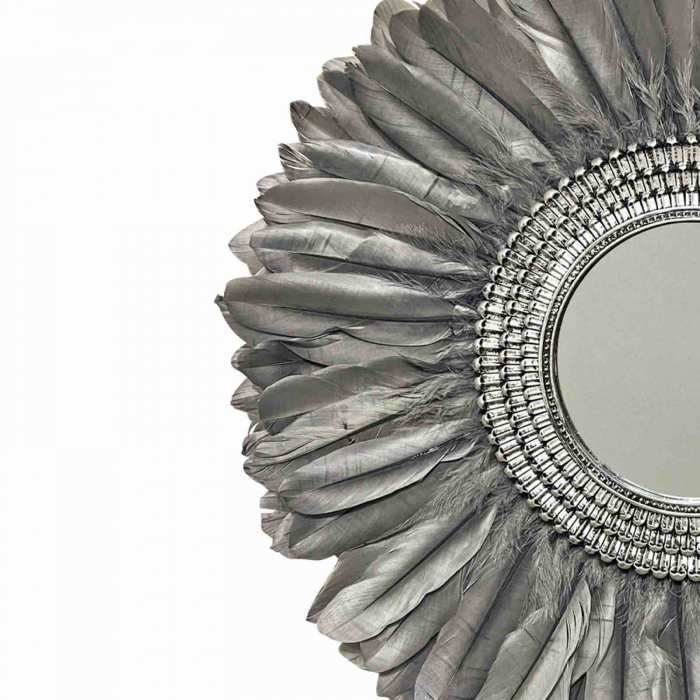 Oglinda decorativa ARETTE DARK GREY [2]