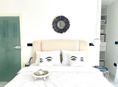 Oglinda decorativa ARETTE DARK GREY [2]