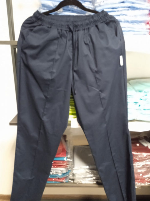 Pantaloni medicali model Damir *Bleumarin elastan [2]