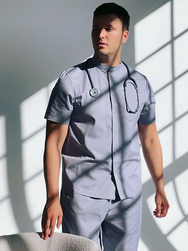 Pantaloni medicali model Damir *Gri [2]
