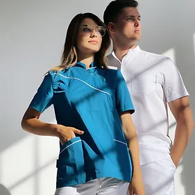 Bluze Medicale - Bluză medicală model Jana *Turcoaz