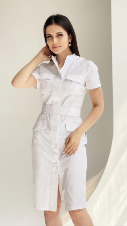 Halate Medicale - Halat medical model Jasmin* Alb