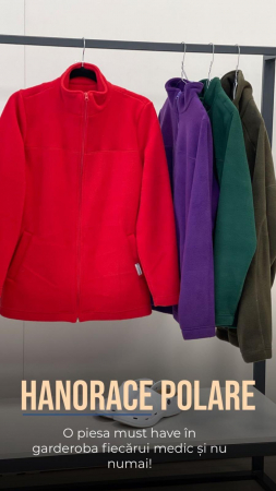 Uniforme pentru femei - Hanorac Polar Dama *Violet