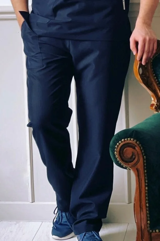 Pantaloni Medicali - Pantaloni medicali model David *Bleumarin