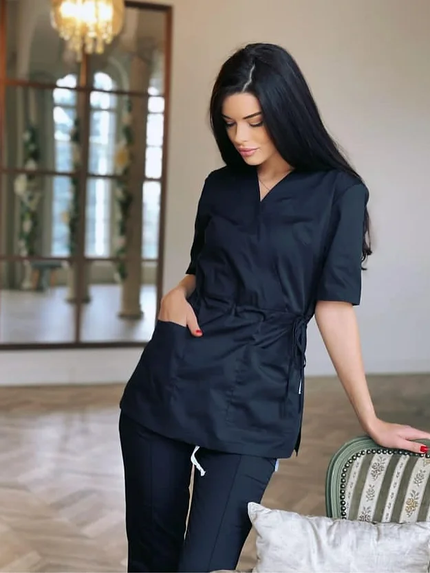 Pantaloni Medicali - Pantaloni medicali model Dentus *Negru