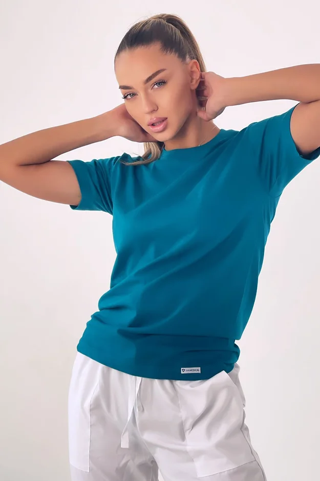 Tricouri - Tricou damă *Turcoaz