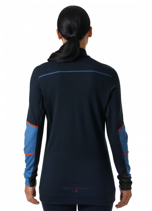 Bluza dama Helly Hansen Lifa Merino Base Layer Half Zip [4]