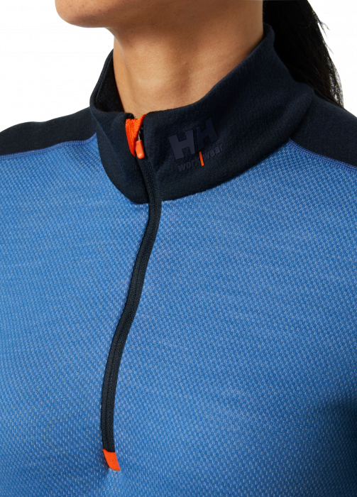 Bluza dama Helly Hansen Lifa Merino Base Layer Half Zip [5]