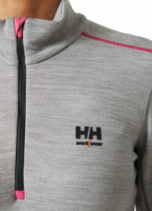 Bluza dama Helly Hansen Lifa Merino Base Layer Half Zip [5]