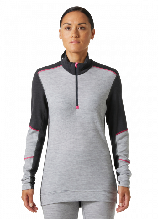 Bluza dama Helly Hansen Lifa Merino Base Layer Half Zip [3]