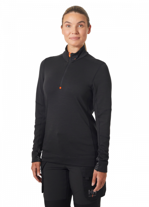 Bluza dama Helly Hansen Lifa Merino Base Layer Half Zip [3]