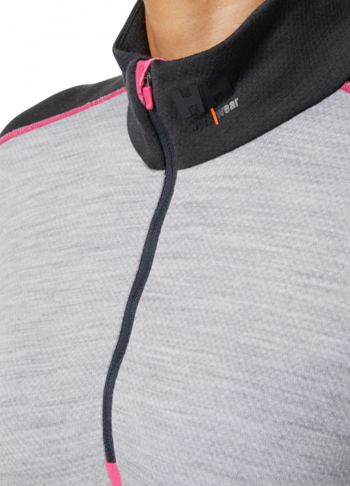 Bluza dama Helly Hansen Lifa Merino Base Layer Half Zip [5]