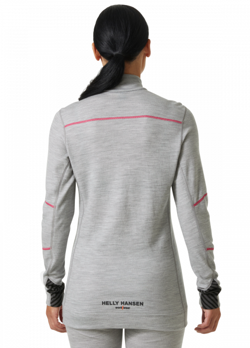 Bluza dama Helly Hansen Lifa Merino Base Layer Half Zip [4]