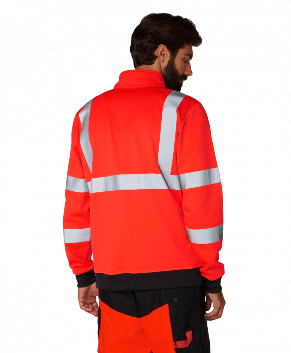 Bluza Helly Hansen Addvis Half Zip, reflectorizanta, HVC2, 3 [4]