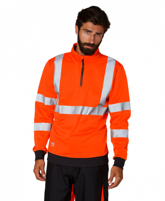 Bluza Helly Hansen Addvis Half Zip, reflectorizanta, HVC2, 3 [3]