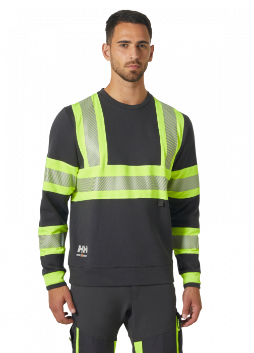 Bluza Helly Hansen ICU, reflectorizanta, HVC1, galben/negru [3]