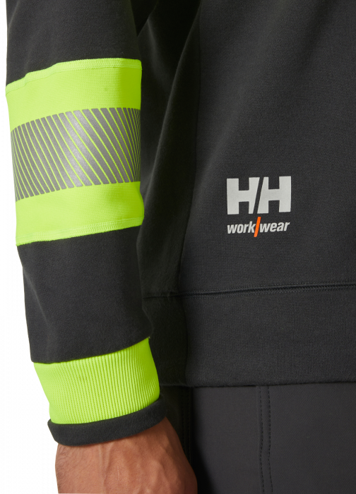 Bluza Helly Hansen ICU, reflectorizanta, HVC1, galben/negru [5]