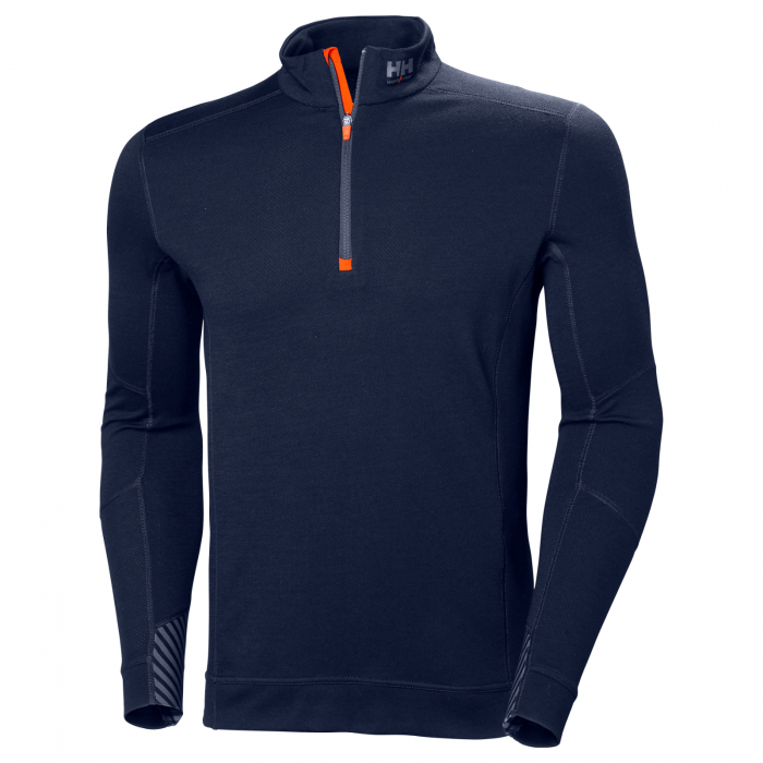 Bluza Helly Hansen Lifa Base Layer Merino Half Zip, bleumarin, L [1]