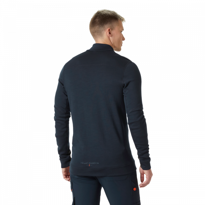 Bluza Helly Hansen Lifa Base Layer Merino Half Zip, bleumarin, L [4]