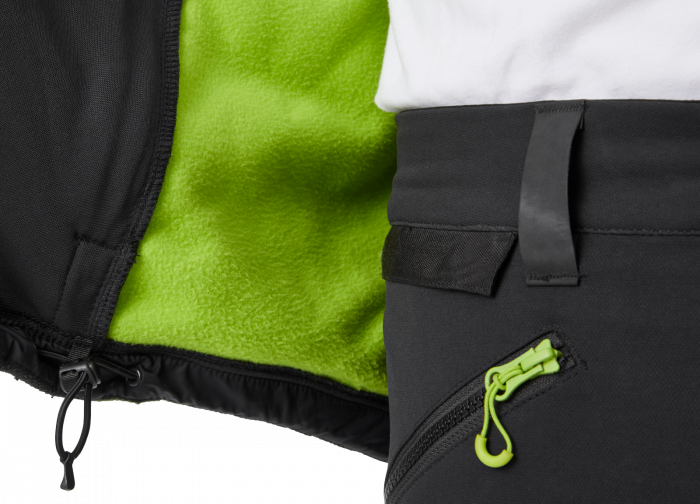 Bluza Helly Hansen Magni Fleece, negru/lime, S [7]