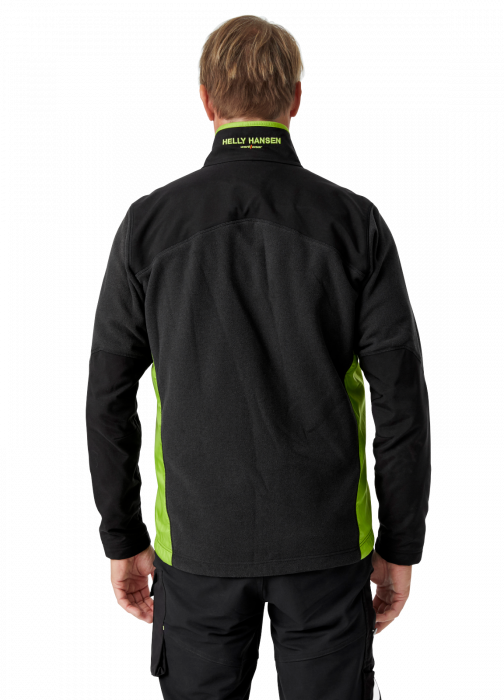 Bluza Helly Hansen Magni Fleece, negru/lime, S [4]