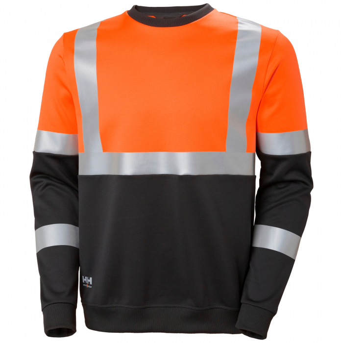 Bluza reflectorizanta Helly Hansen Addvis CL1, portocaliu/negru abanos, 5XL [1]