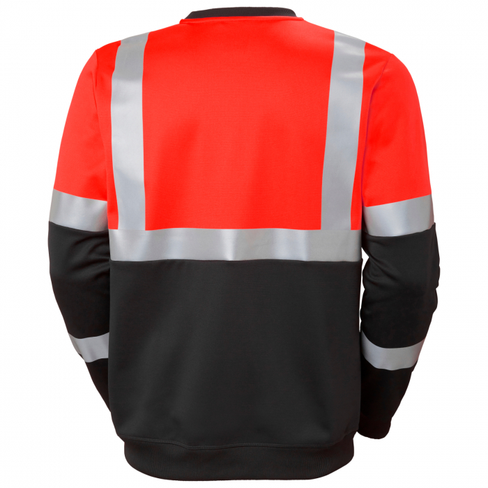 Bluza reflectorizanta Helly Hansen Addvis CL1, rosu/negru abanos, 5XL [2]