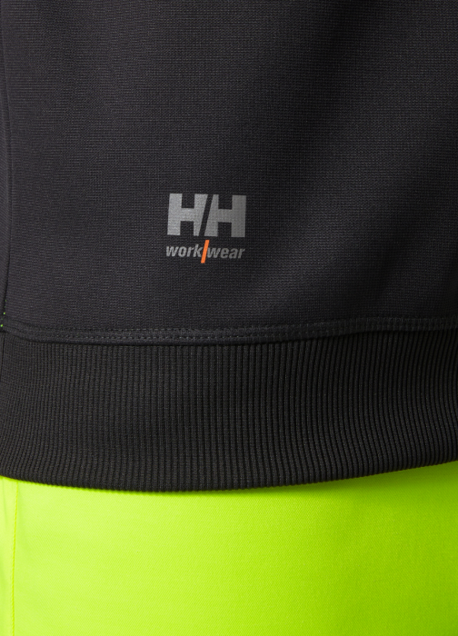 Bluza reflectorizanta Helly Hansen Addvis Half Zip CL1, galben/negru abanos, 5XL [5]