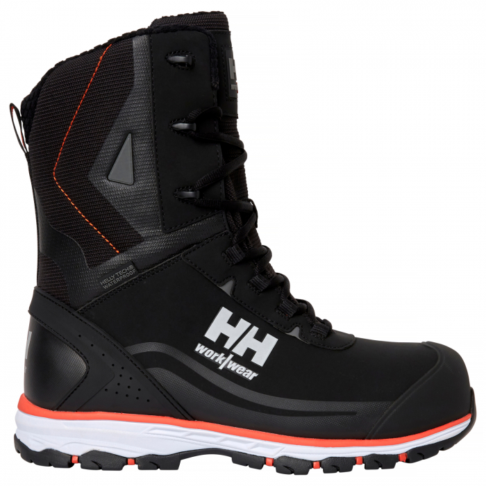 Bocanci protectie Helly Hansen Chelsea Evolution 2 Winter Tall S7L HT, negru/portocaliu, 35 [3]