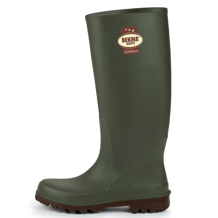 Cizme protectie Bekina Litefield, O4, verde/maro [3]