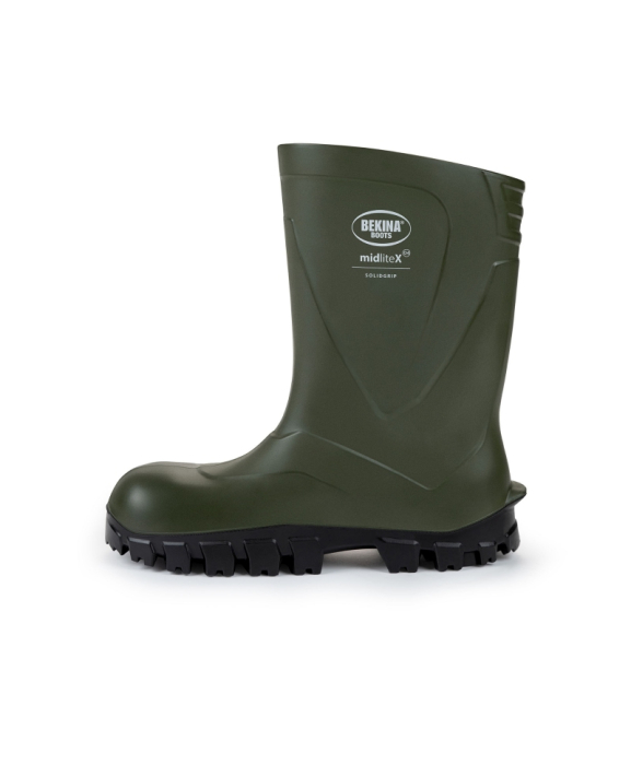 Cizme protectie Bekina MidliteX SolidGrip, O4, verde/negru [4]