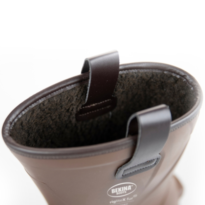 Cizme protectie Bekina RigliteX SolidGrip, S5, imblanite, maro/negru [3]