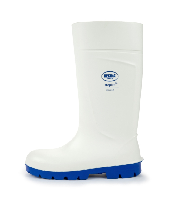 Cizme protectie Bekina Steplite EasyGrip, O4, alb/albastru [4]