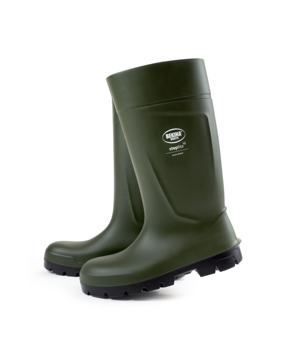 Cizme protectie Bekina Steplite EasyGrip, S4, verde/negru la punga [3]